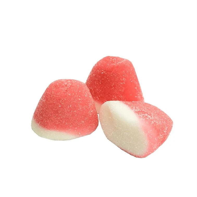Strawberry Puffs, Pink Gummy Candy