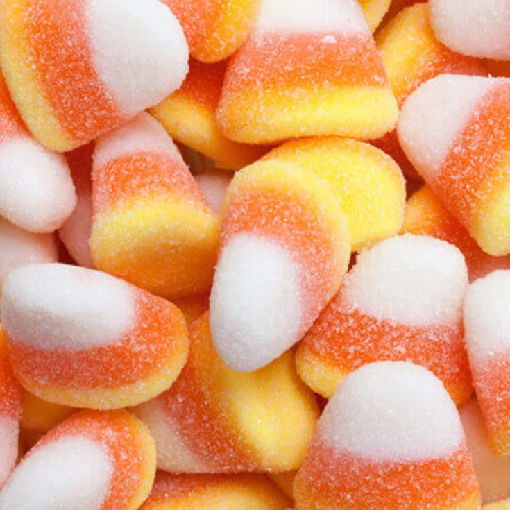 Candy Corn Gummi Puffs