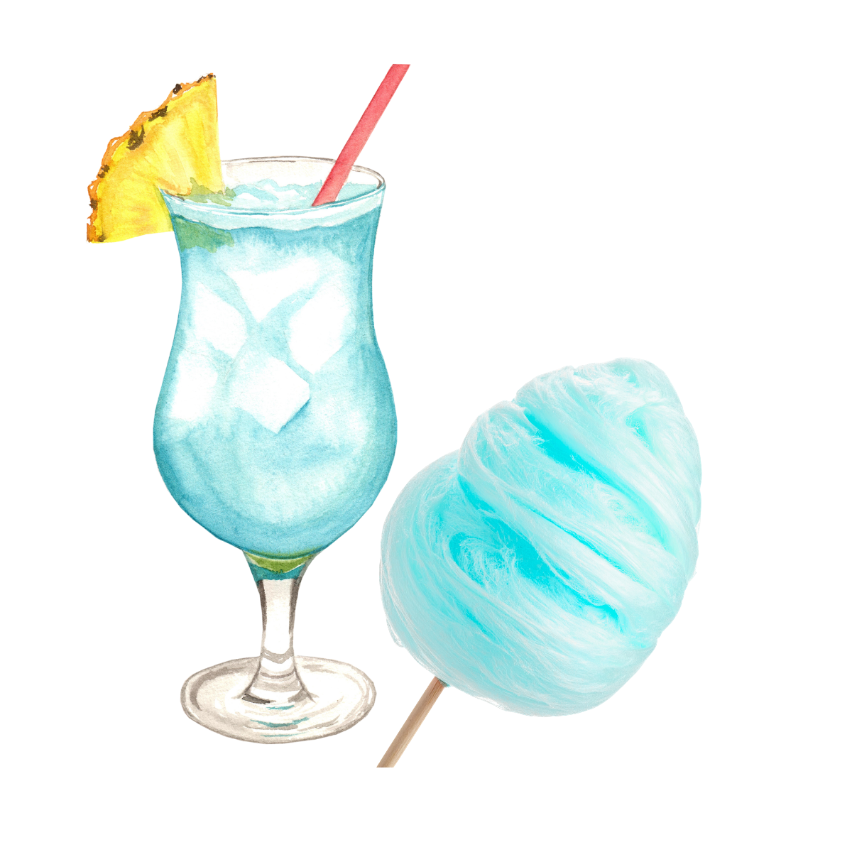 BLUE HAWAIIAN SUNSET