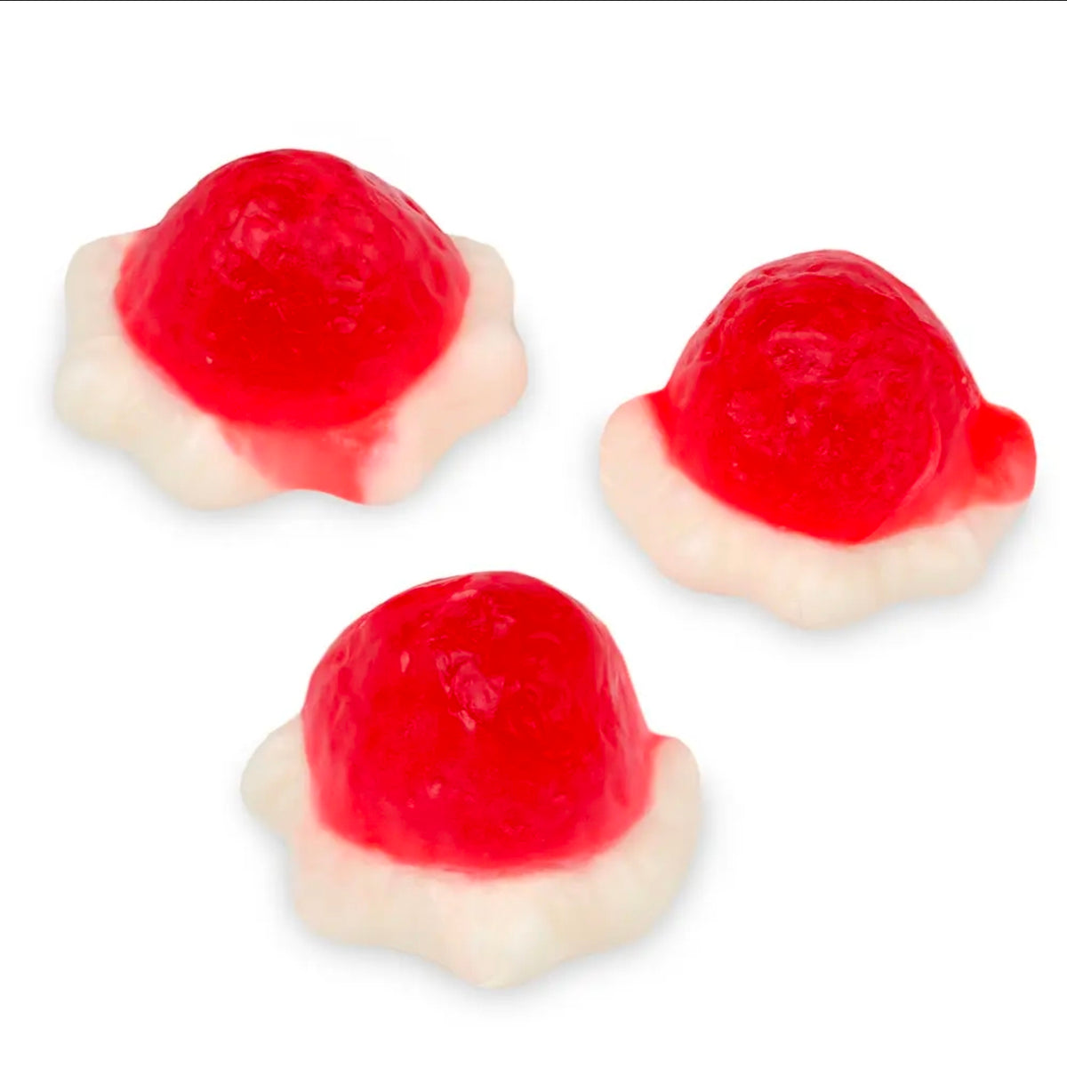 Filled Strawberry And Cream Gummy Slices